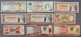 Bankovky svet UNC 5