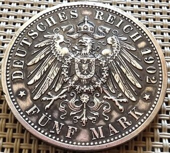 5 mark 1902 Baden