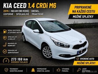 ✅🛑 Kia Ceed 2015 Možné aj splátky / Možná vymena ✅🛑