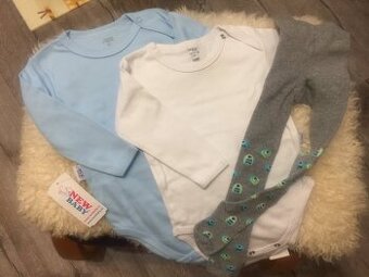 2x nové body 74/80 + pančuchy