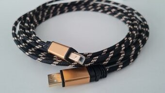 Predám Roline USB kábel 2.0 A-B HighSpeed Gold 4,5 m Roline