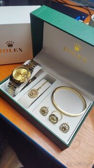 ✨Rolex Datejust - luxusný zlatý set ✨