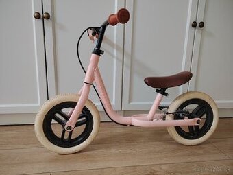 BTWIN Detské odrážadlo RunRide 500 10" ružovo-béžové