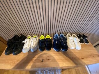 Diesel 40,Converse 37,Fila 33,Kalenji 40,Pro Touch34