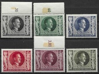 NEMECKO💥PZDR.844. REICH 1943 the Birth of Adolf Hitler - le