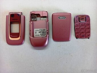 NOKIA 6131 RM-115 Originál PINK kryty s fóliou