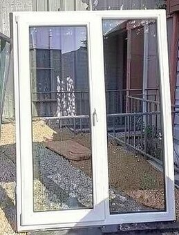 Predám balkónové dvere:178x221,159x214 ,158x215 : 3sklo
