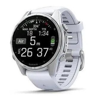 Vymena predaj Garmin Fenix 8 Amoled Silver 43mm + naramky