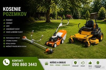 🌿 KOSENIE POZEMKOV A ZÁHRAD 🌿