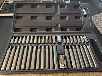 Sada bitov torx 41 dielna, CrV oceľ, plastový box