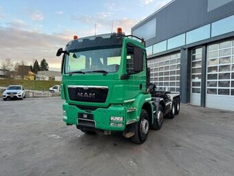 MAN TGS 35.480 - 8x6 –„H“- Hákový nosič kontejnerů Palfinger