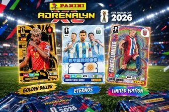 Futbalové kartičky Adrenalyn PANINI FIFA World Cup 2026