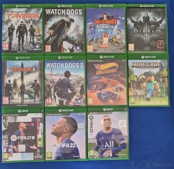Hry na XBOX ONE a XBOX series X