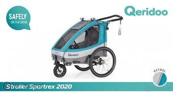 detsky privesny vozik Querido Sportrex 1 petrol blue