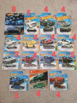 Autíčka Hotwheels Taliani