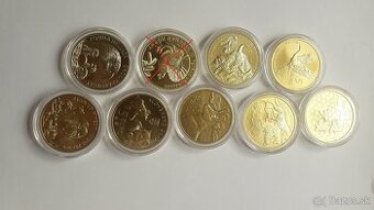 5€/5 euro mince Fauna a Flóra