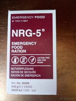 NRG food emergency 1ks 7euro mám 10 ks
