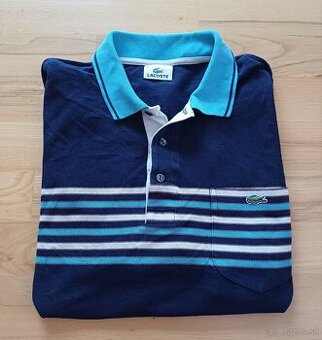 Lacoste tmavomodré limček
