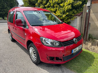 VW Caddy 1.6TDI - nové v ČR - provoz 9/2013