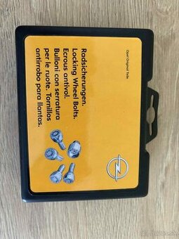 Bezpečnostné skrutky na Opel Astra H