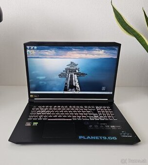 Herný notebook Acer Ryzen 5 RTX 3060 RAM 16 GB 144hz
