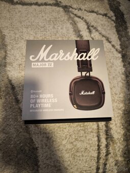 Marshall Major IV Hnedé + púzdro zdarma