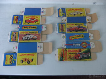 Predam originál krabičky MATCHBOX SERIES cena od 15/€ ks