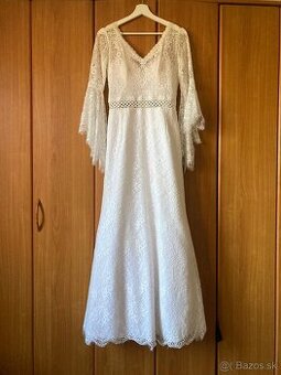 Ivory šaty z francúzskej čipky