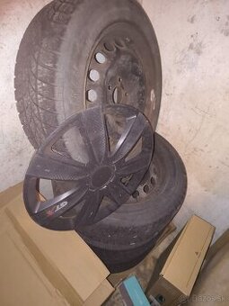 Plechové disky a zimné pneu