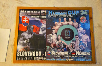 rám na foto/obraz s plagatmi Hanuman Cup, 73x53cm