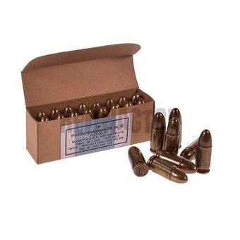 ORIGINÁLNE NÁBOJE A PUZDRO DO PIŠTOLE P08 - 1