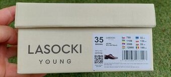 Chlapčenské kožené poltopánky zn.LASOCKI