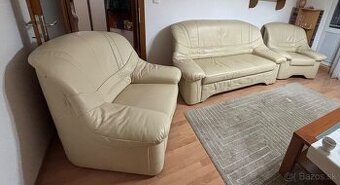 Kožená sedacia súprava