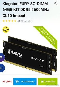 Kingston SO-DIMM 64 GB DDR5