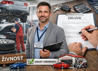Odborný garant pre živnosť autoservis