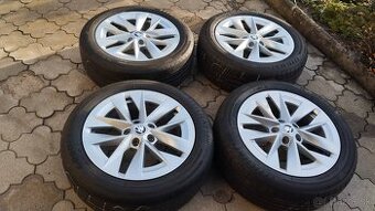 Sada alu diskov RONAL 5X112 pne.205/55R17 SKODA VW