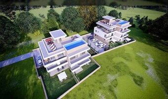 CHORVÁTSKO - 4-izbové apartmány v blízkosti peknej pláže - S