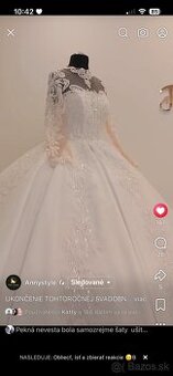 Svadobné šaty šité na mieru