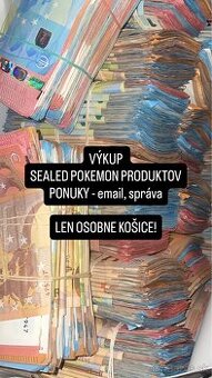 Kupim Sealed Pokémon produktov - KOŠICE