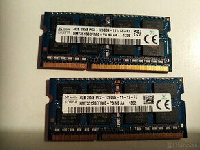 SODIMM DDR3 (PC3) - kit 8GB pre notebook