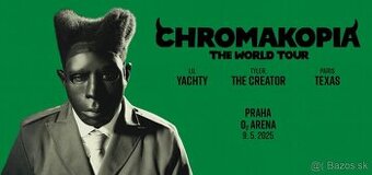 ❗Tyler, The Creator – Praha 9. 5.2025 | 2 miesta vedľa seba❗