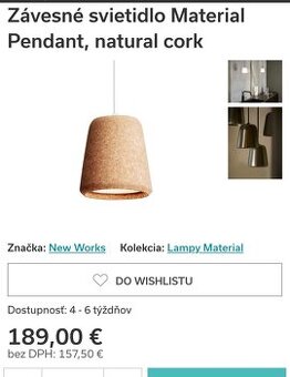 Závesné svietidla