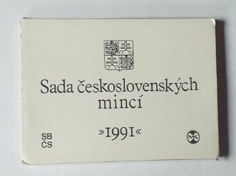 ČSSR sada mincí 1991