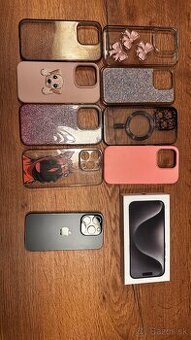 Apple iPhone 15 PRO 256GB Black Titanium
