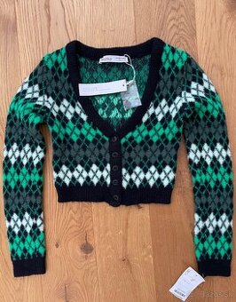 Crop sveter Bershka makky a pruzny XS novy
