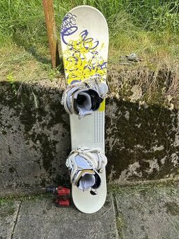 Snowboard komplet
