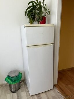 Menšia chladnička s mrazničkou