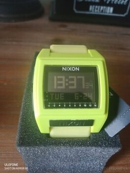 Nixon Base Tide Pro Lime hodinky
