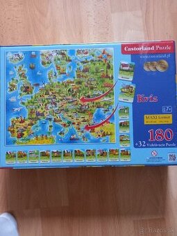 Puzzle mapa Europy