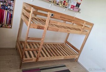 Dvojposchodová postel Ikea Mydal 90x200cm